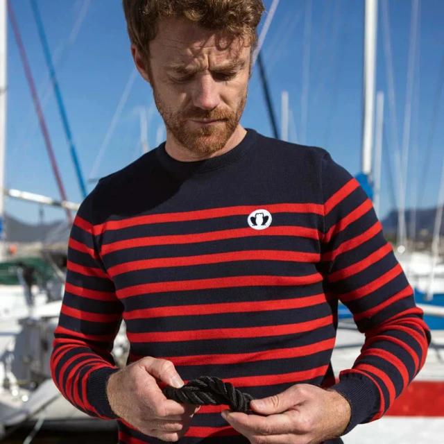 Tranquille Emile.net - La Marinière rouge – XL