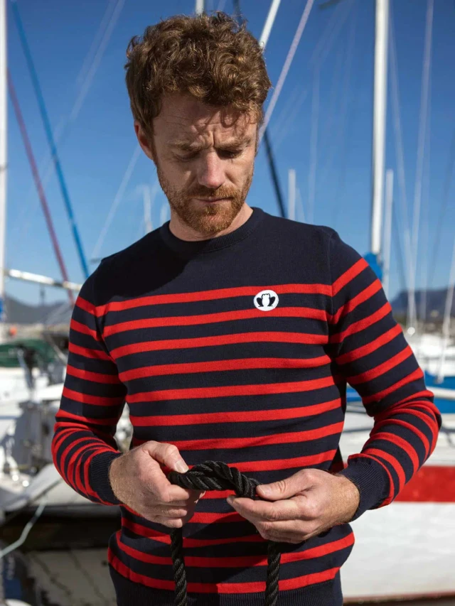 Tranquille Emile.net - La Marinière rouge – XL