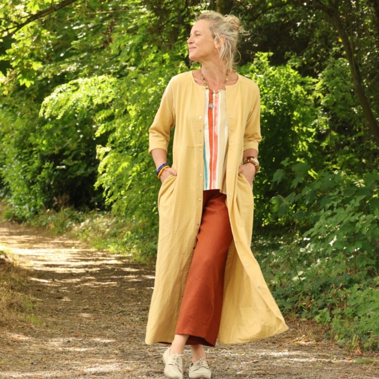 robe diane coton lave plumetis camomille 8077823 Meta SS25 - Robe Diane - Coton lavé plumetis Camomille – XXXL