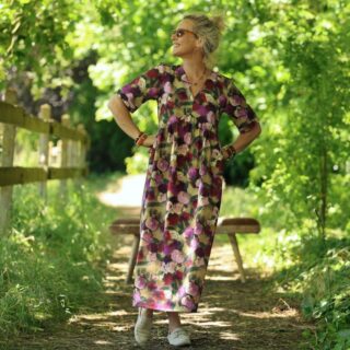 Quintessence - Robe Édonie — Coton lavé aquarelle