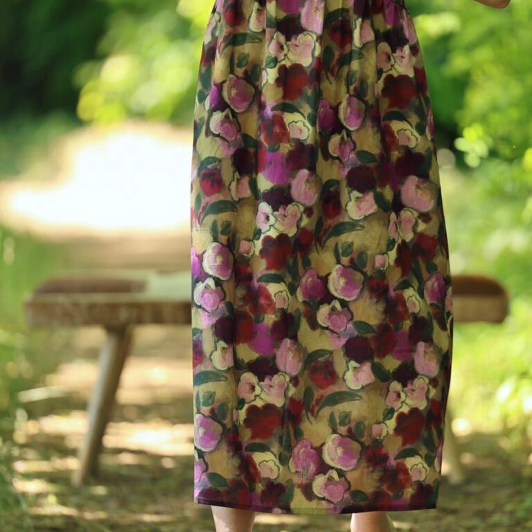 Quintessence - Robe Édonie — Coton lavé aquarelle – 3XL