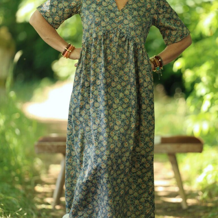 Quintessence - Robe Édonie — Feuillage nomade – M