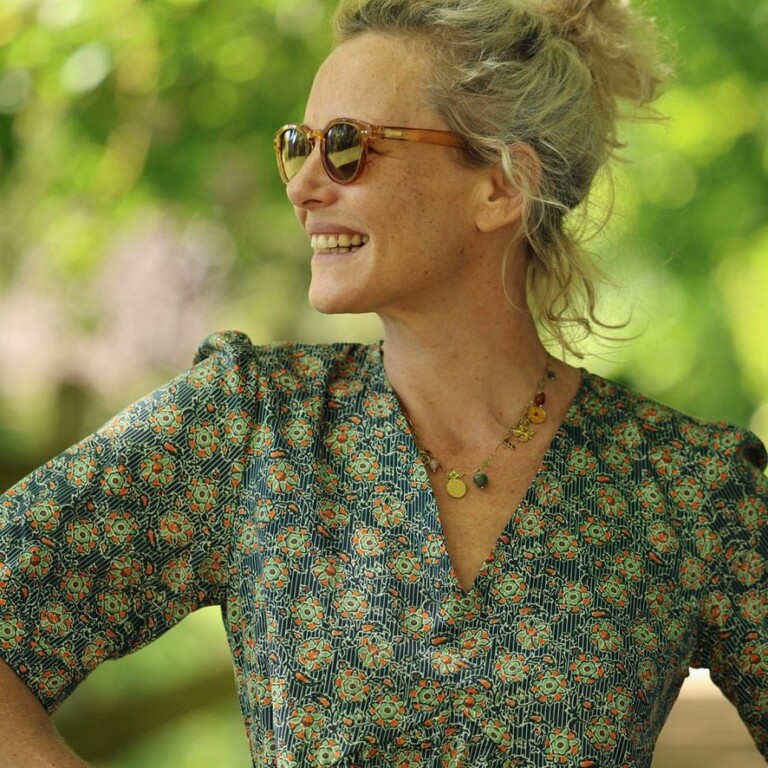 Quintessence - Robe Édonie — Feuillage nomade – M