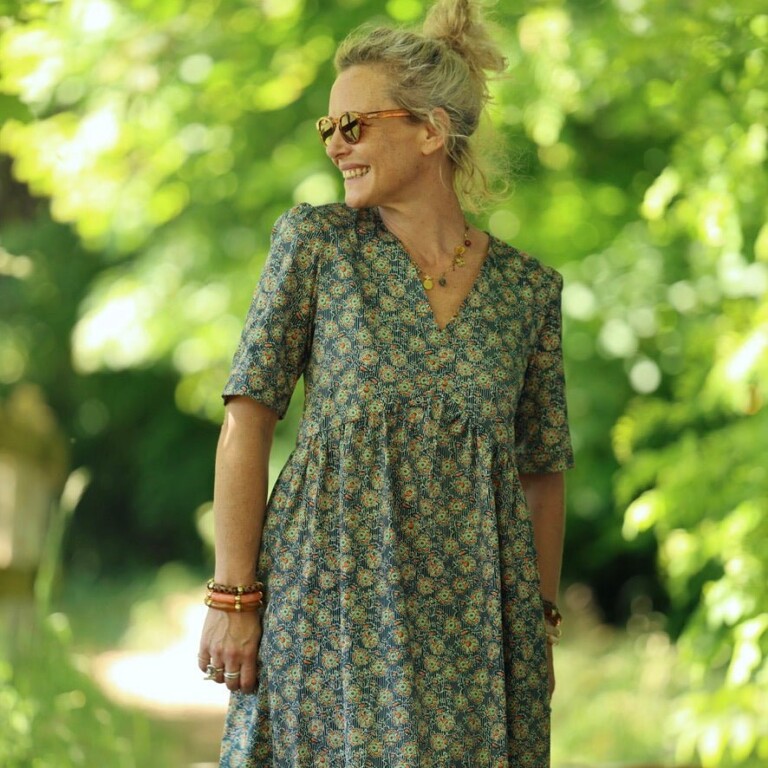 Quintessence - Robe Édonie — Feuillage nomade – M