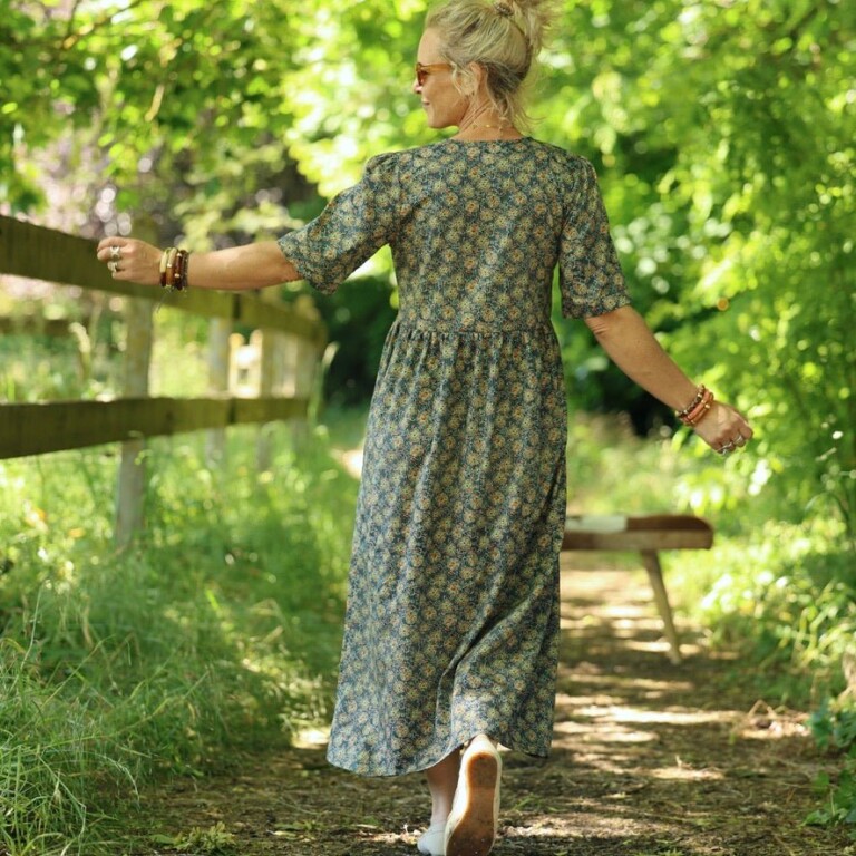 Quintessence - Robe Édonie — Feuillage nomade – M