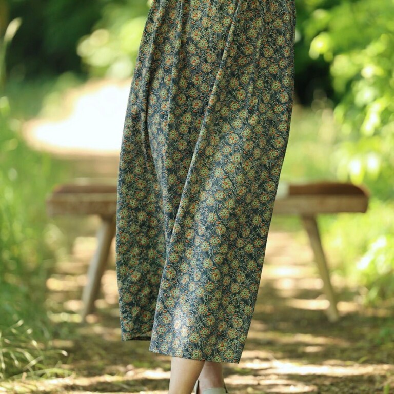 Quintessence - Robe Édonie — Feuillage nomade – M