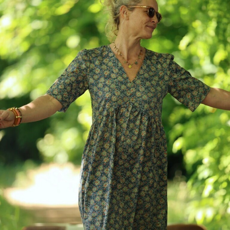 Quintessence - Robe Édonie — Feuillage nomade – M