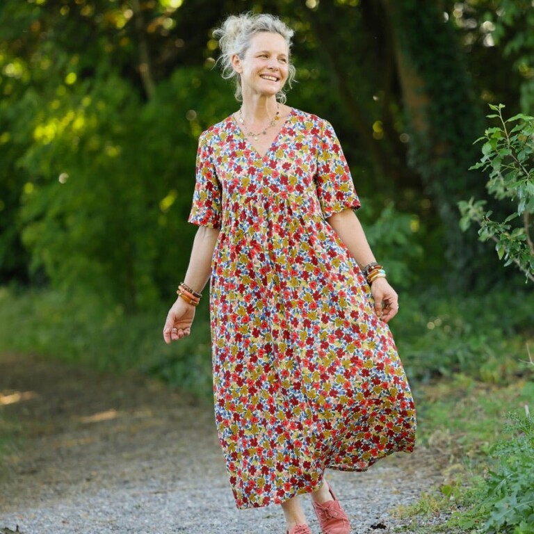 robe edonie jardin majorelle 1783432 1 Quintessence - Robe Édonie — Jardin majorelle – M
