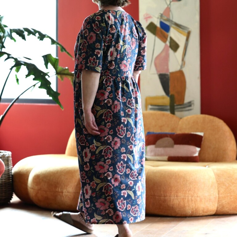 Quintessence - Robe Édonie — Lin terracotta – XXL