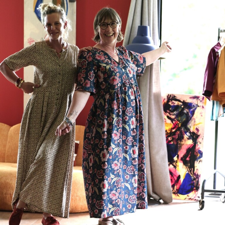 Quintessence - Robe Édonie — Jean léger bleu – 3XL