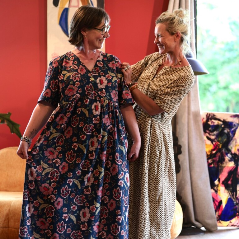 Quintessence - Robe Édonie — Jean léger bleu – 3XL