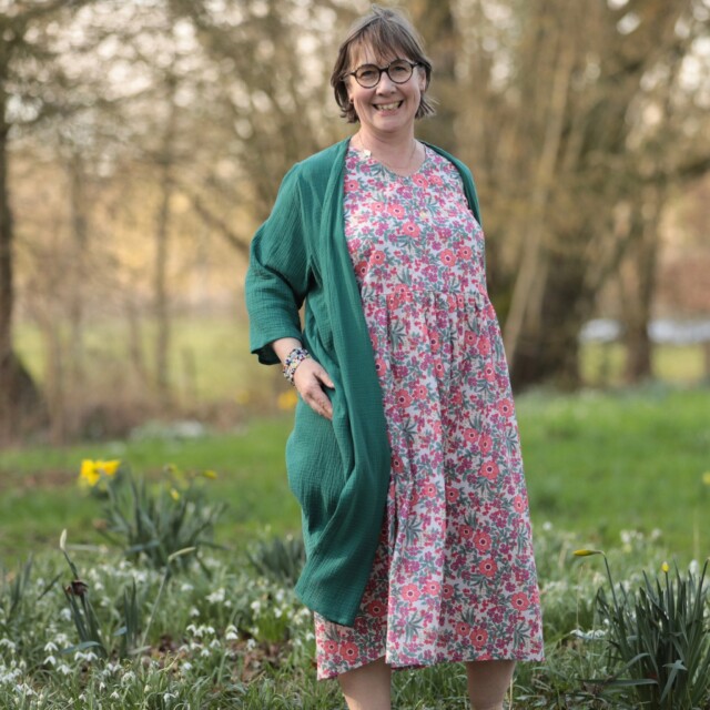 Meta SS25 - Robe Juliette - Coton Capucine corail – XXL