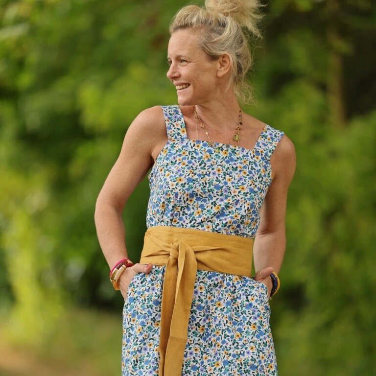 Quintessence - Robe Sybille — Coton bucolique – XXL