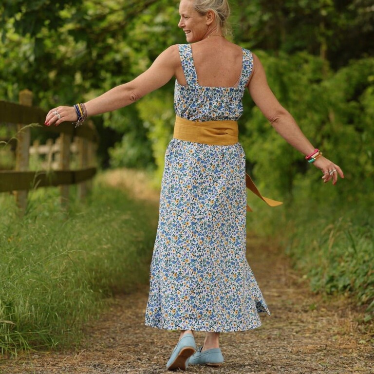Quintessence - Robe Sybille — Coton bucolique – XXL