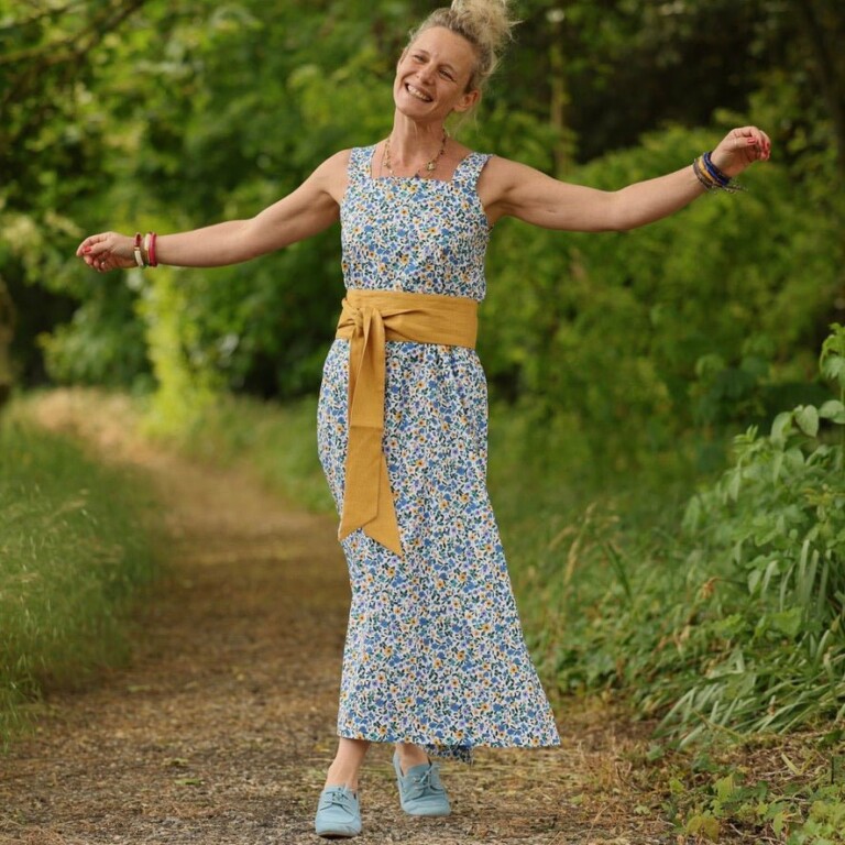 Quintessence - Robe Sybille — Coton bucolique – XXL