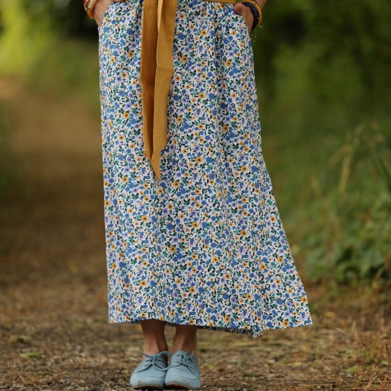 Quintessence - Robe Sybille — Coton bucolique – XXL