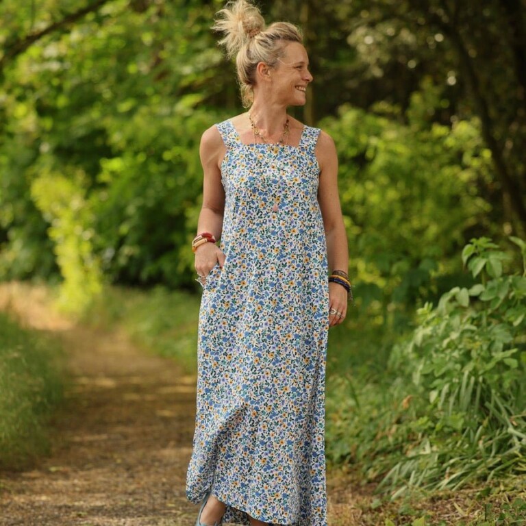 Quintessence - Robe Sybille — Coton bucolique – XXL
