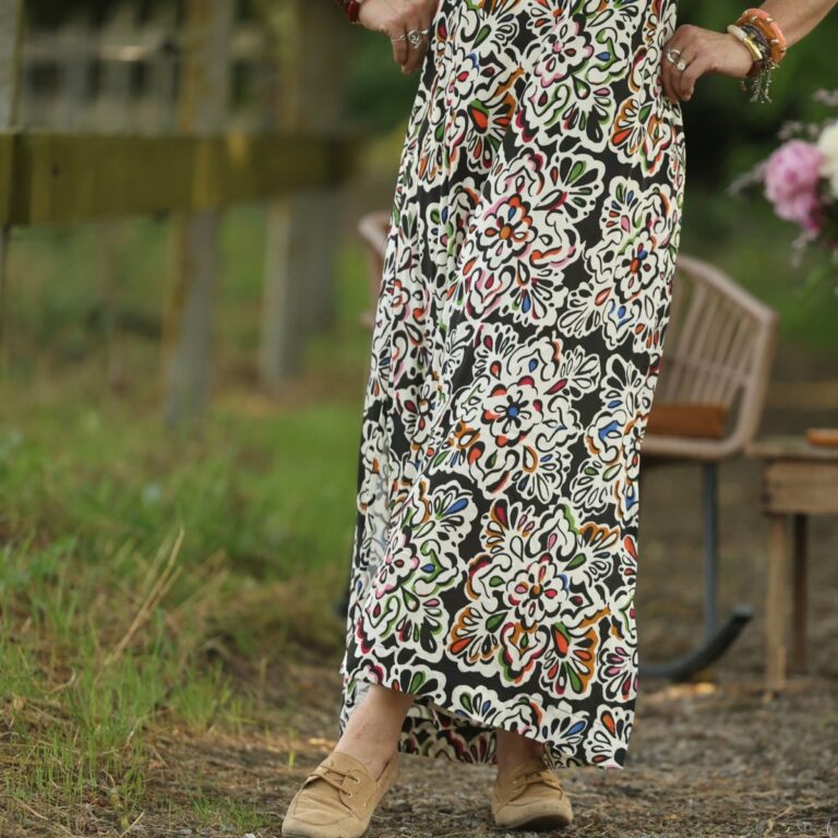 Quintessence - Robe Sybille - Viscose Dolce vita – XXL