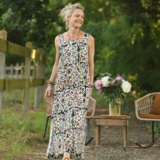 Quintessence - Robe Sybille  Viscose Dolce vita
