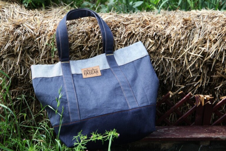 sac Jeans recycle 14 5oz 0003 1024x683 1 Monsieur Falzar - Le sac Monsieur Falzar