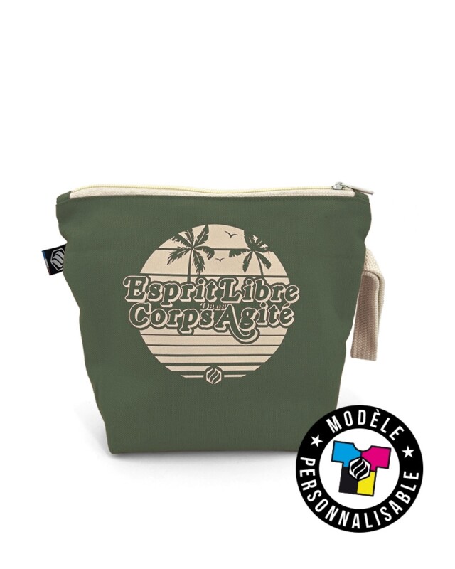 Adrenagliss - LA BAROUDEUSE – POCHETTE CUSTOMISABLE – MADE IN FRANCE