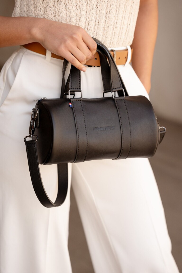 Nodie's - Jim - cuir noir lisse