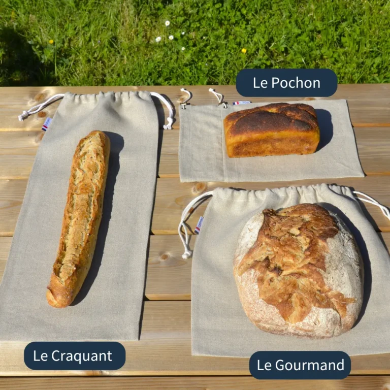 Les extra-ordinaires - SACS À PAIN EN LIN BIO – costaud-lin-bio