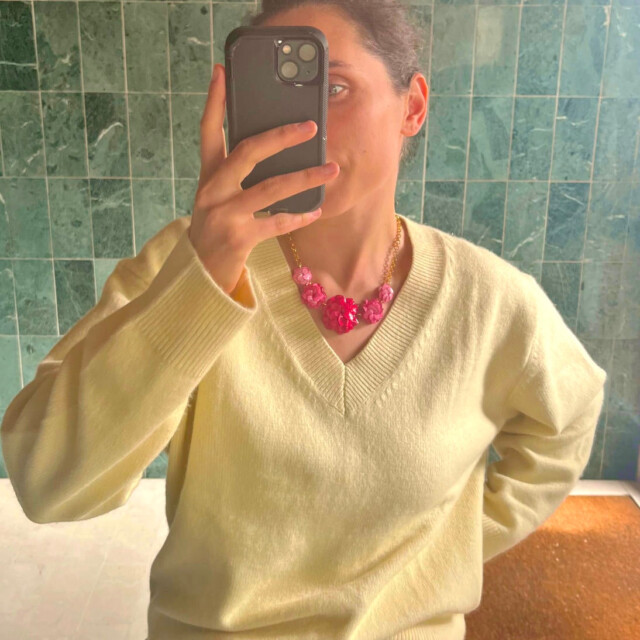 Ciléa Paris - Collier Géranium - Petit – Rose