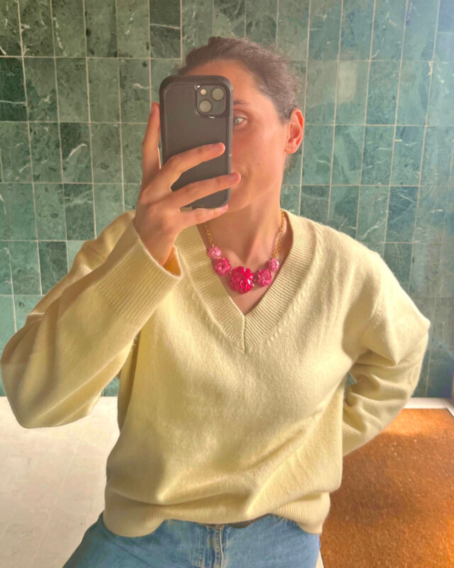 Ciléa Paris - Collier Géranium - Petit – Rose