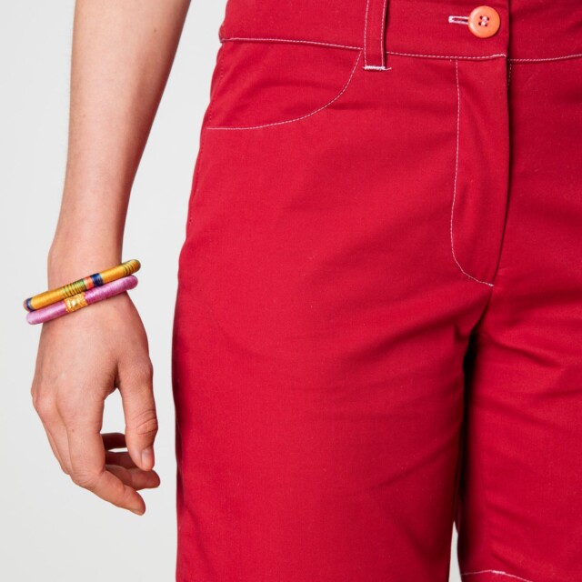 ECCLO - Short rouge – 38
