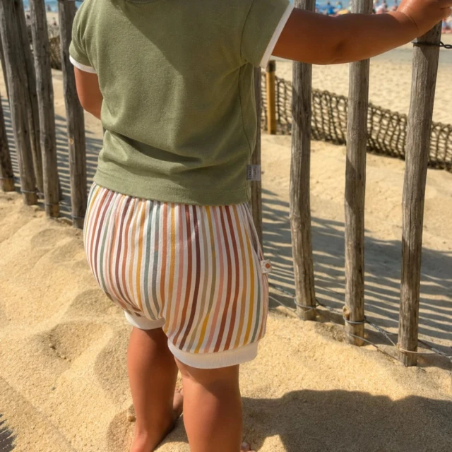 Petit Pote - Bloomer Jersey de coton – 3-4 ans / Bleu indigo
