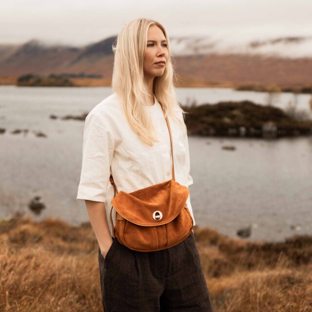 Bleu De Chauffe - Soft musette S Janice - Ocre