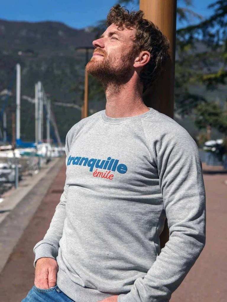 Tranquille Emile.net - Tranquille Emile gris – XL/XXL