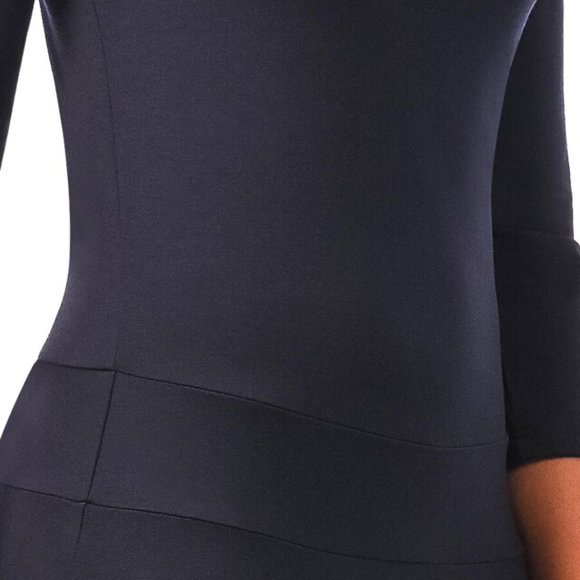Thelma Rose - Robe midi col bateau Juliette – 44 / Noir