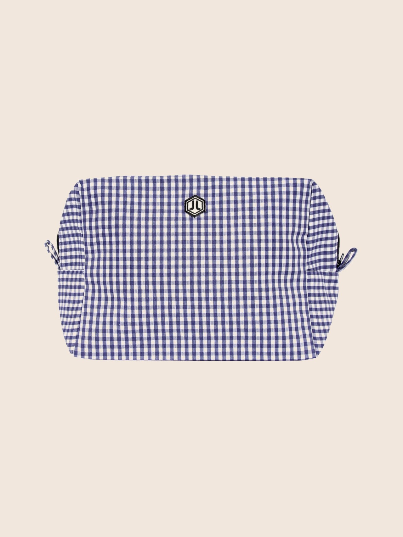 trousse grand modele toile recyclee blanc bleu 1 JULES & JENN -