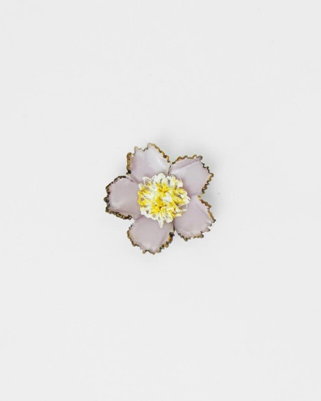Ciléa Paris - Pin’s fleur Tuba – Vert