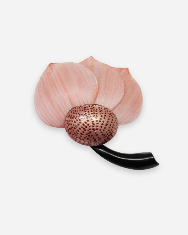 Ciléa Paris - Broche Tulipier velours