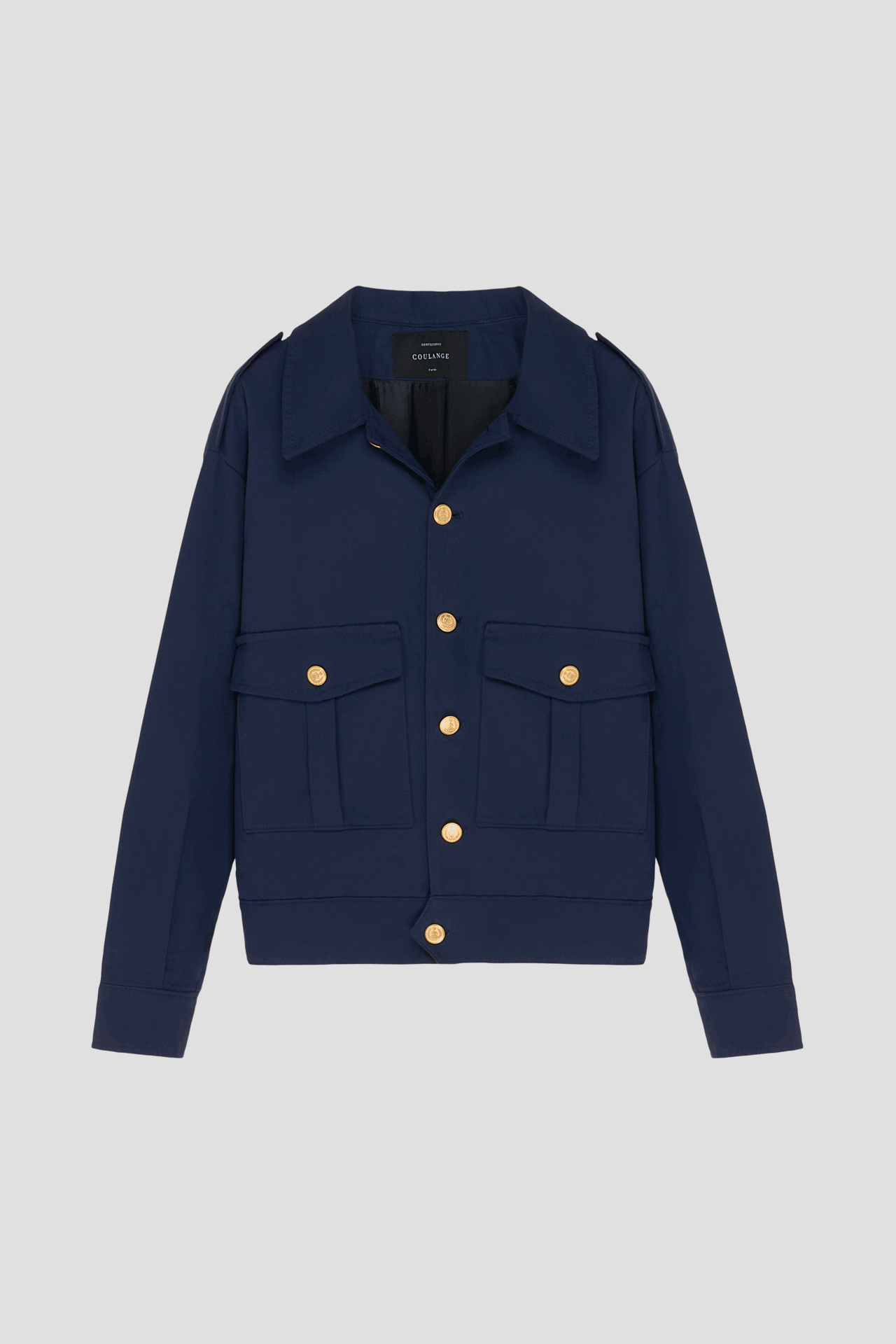 veste officier cachemire face coulange 1918 Coulange - Veste Officier B16 - 3XL