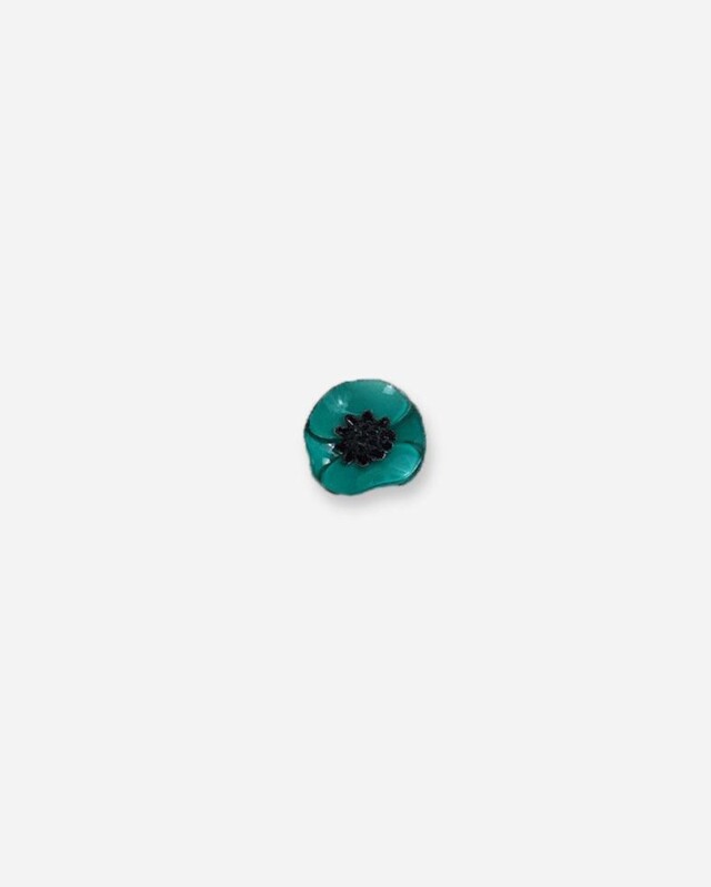 Ciléa Paris - Pendentif Anémone - Mini – Je ne veux pas la chaîne / Noir
