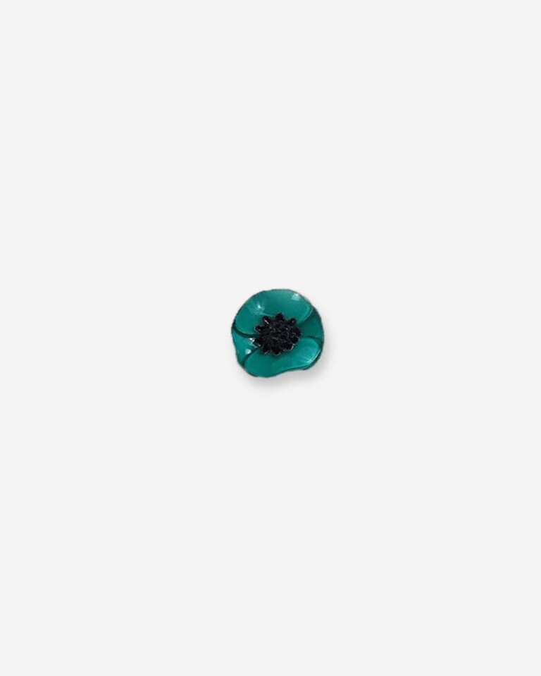 Ciléa Paris - Pendentif Anémone - Mini – Je ne veux pas la chaîne / Noir