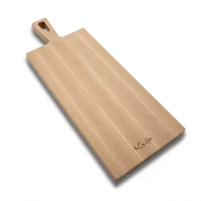 Fornezzo France - VOSGIENNE / Planche à découper OU Présentoir en HETRE – Naturel de l’Artisanat Française – vosgienne-42cm