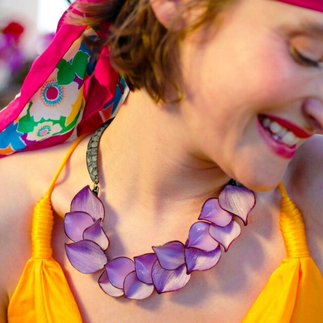 Ciléa Paris - Collier Zora – Rose