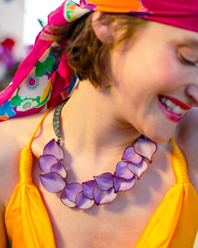 Ciléa Paris - Collier Zora – Rose