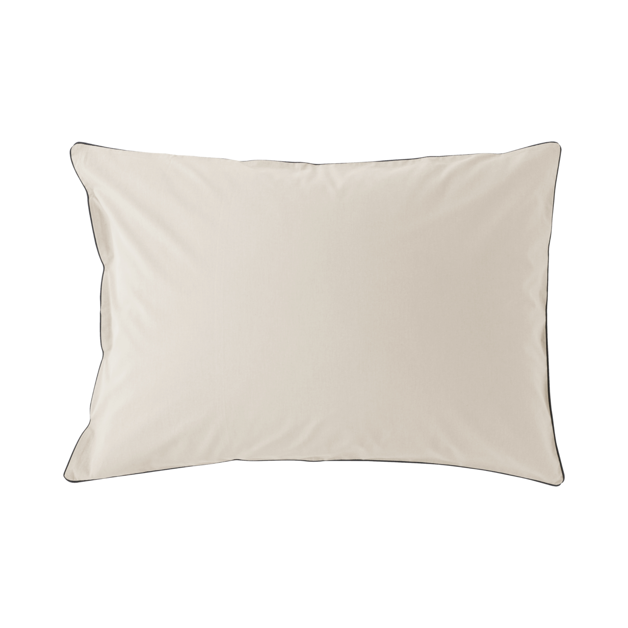 02 de linge de lit taies d oreiller et de traversin beige dune coton bio thais camif 100372252505 20240318 ESSENTIELS PAR CAMIF - Taie d'oreiller coton bio Thaïs
