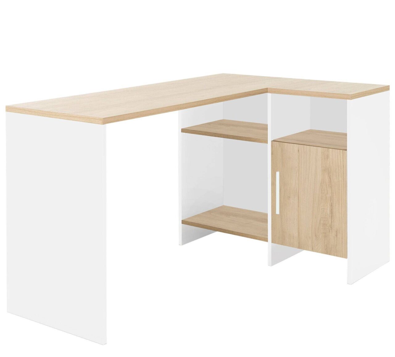C.PRO PAR CAMIF - Bureau d'angle Garry Blanc