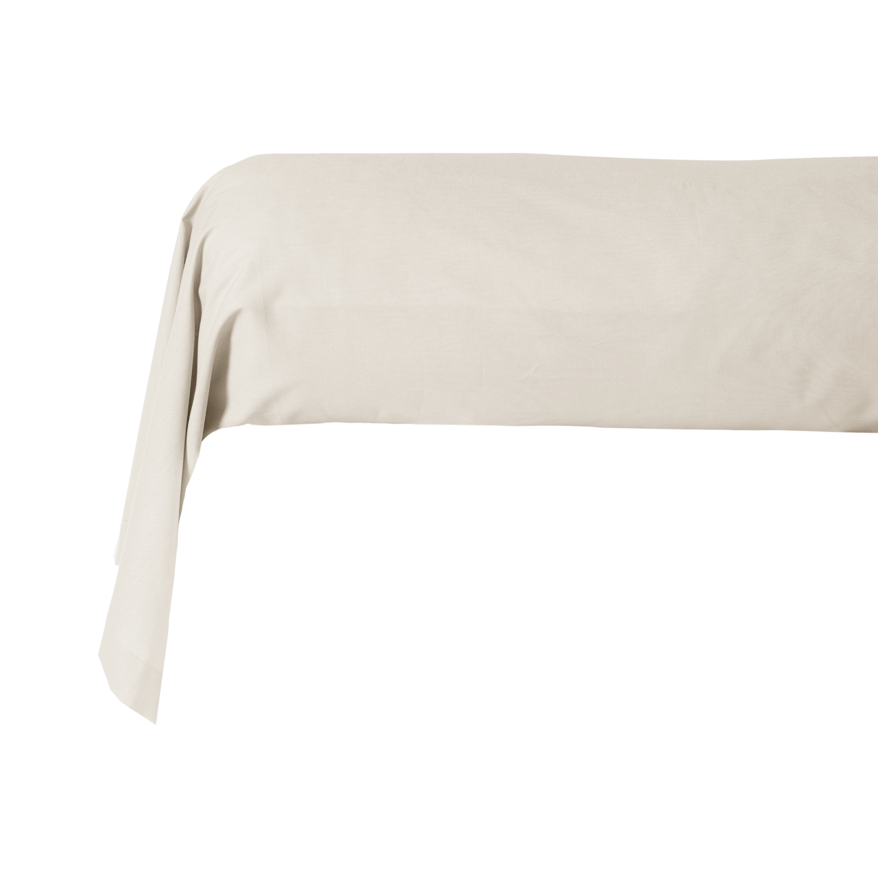 04 de linge de lit taies d oreiller et de traversin beige dune coton bio thais camif 100372262279 20240318 ESSENTIELS PAR CAMIF - Taie de traversin coton bio Thaïs