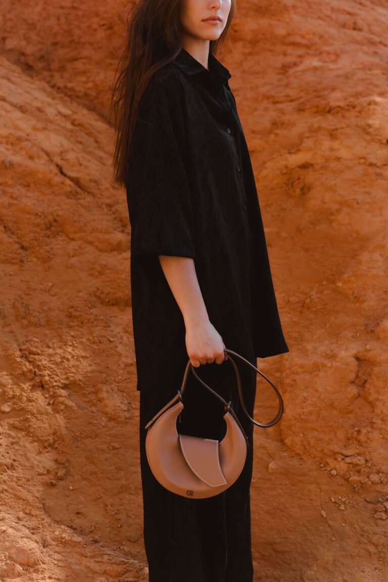 Maison Nodie's - Mini Nouvelle lune  - Camel grainé