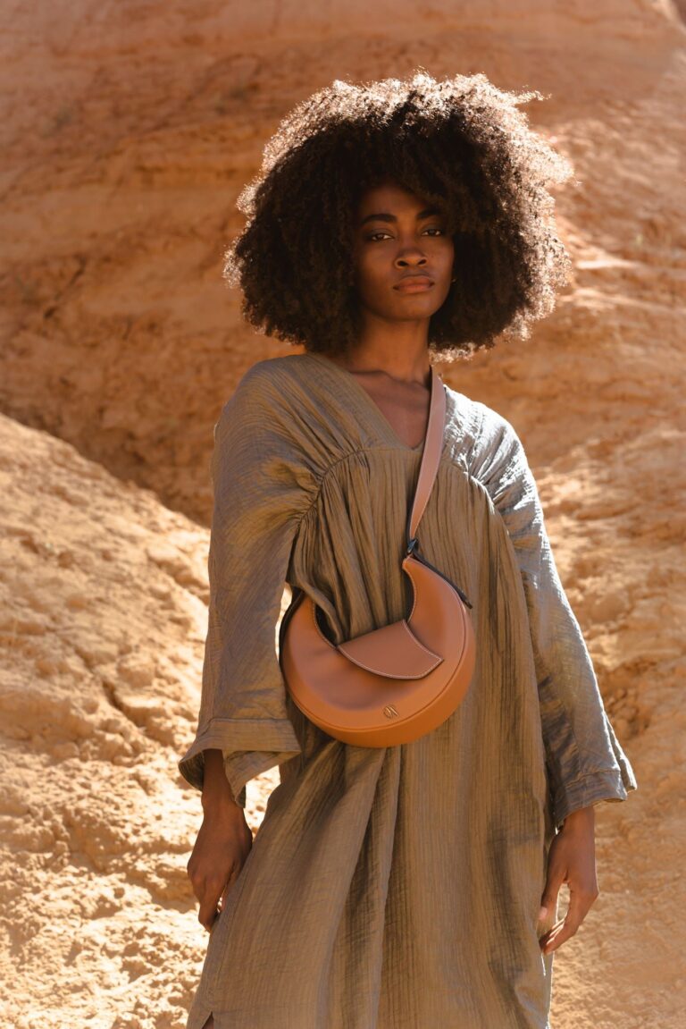 Maison Nodie's - Mini Nouvelle lune  - Camel grainé