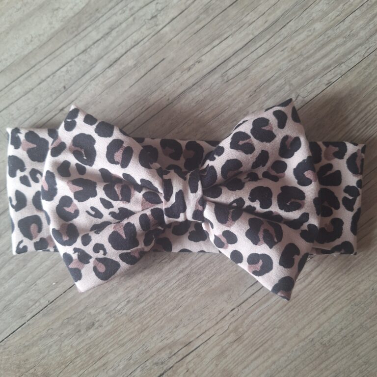 La Fabrique A DeDeuh - Bandeau nœud XXL en jersey de coton imprimé extensible Oeko-Tex - prématuré