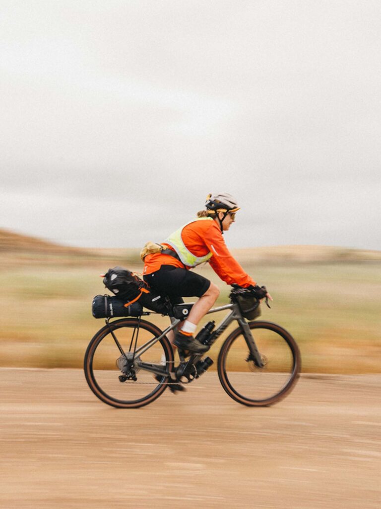 Atelier Velocidade - Chaussettes Velocidade X Gravel Birds – Écru/Jaune/Orange / 36-40